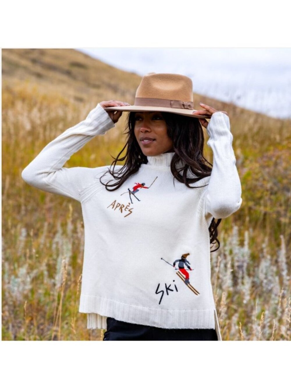 Krimson Klover Janica Sweater Women's M MSRP$236 Apres Ski Wool Cashmere blend